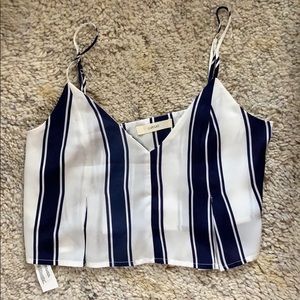 Stripe crop top
